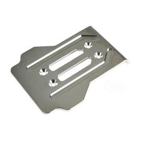 cnc machined rear chassis guard 505229|Redcat 505229 CNC Machined Stainless Chassis Guard.